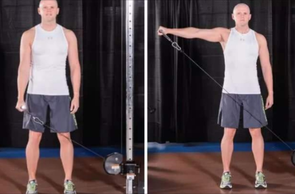 快速练出三角肌训练方法无器械,三角肌怎么练都不长