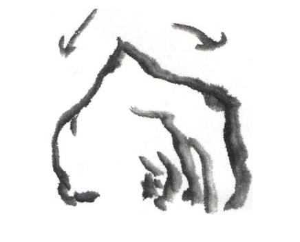 山石的常用皴法,山石的各种皴法介绍