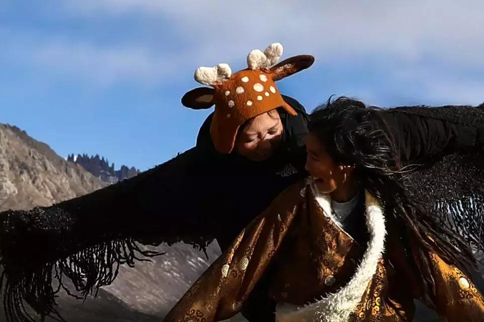 神秘的藏地精灵，米拉子子与米拉的故事