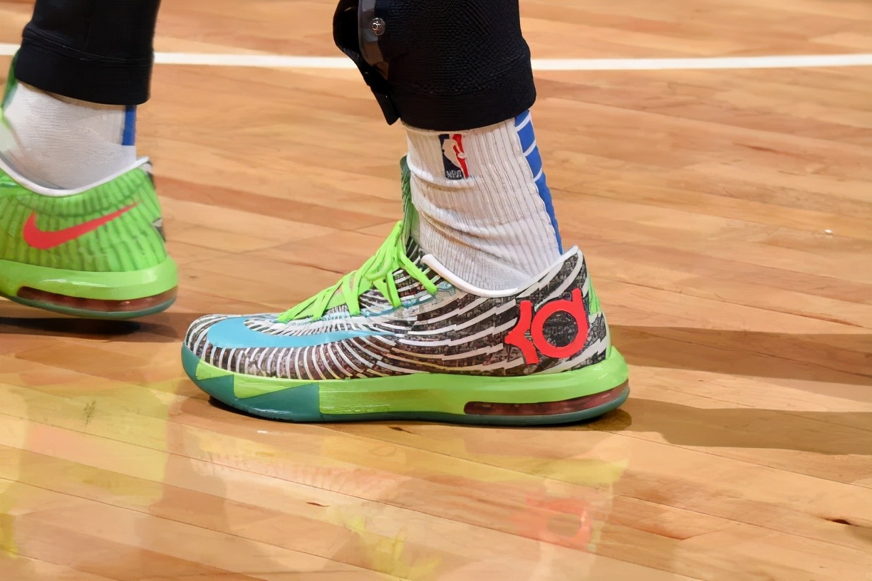 nba球员上脚kd3,施罗德上脚球鞋kd6