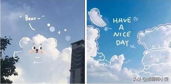 某位插画师云上作画网友直呼太可爱