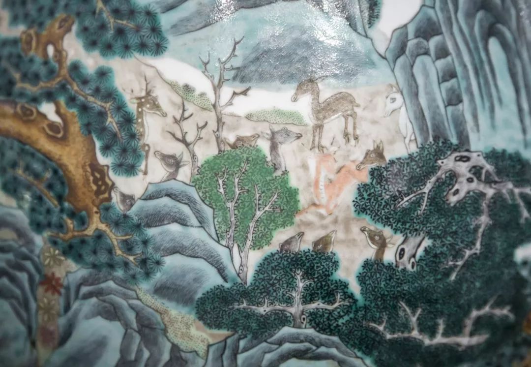 民国精品洪宪彩瓷收藏,最稀少的蓝釉瓷器