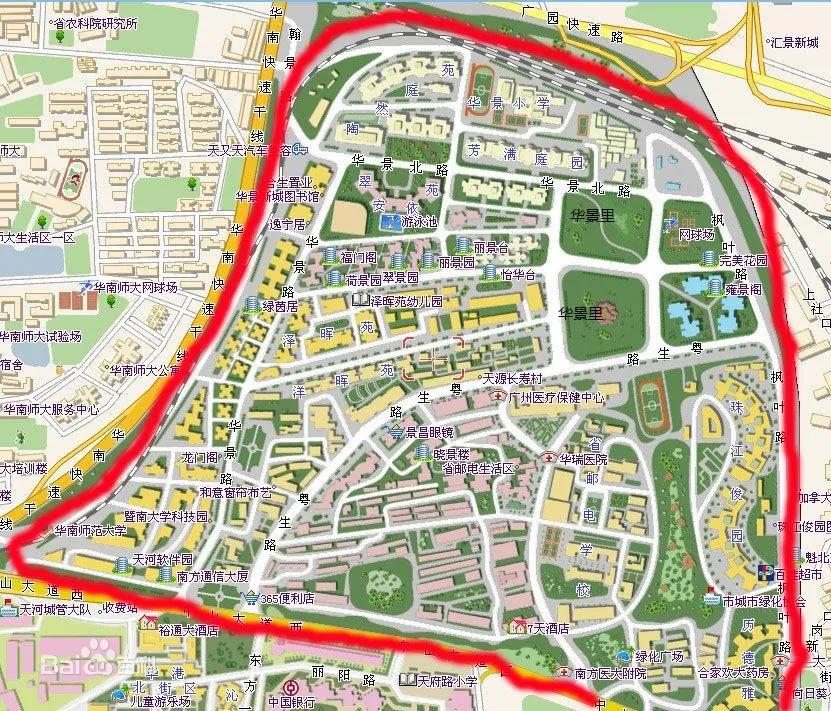 天河板块分析,天河北板块和天河公园板块