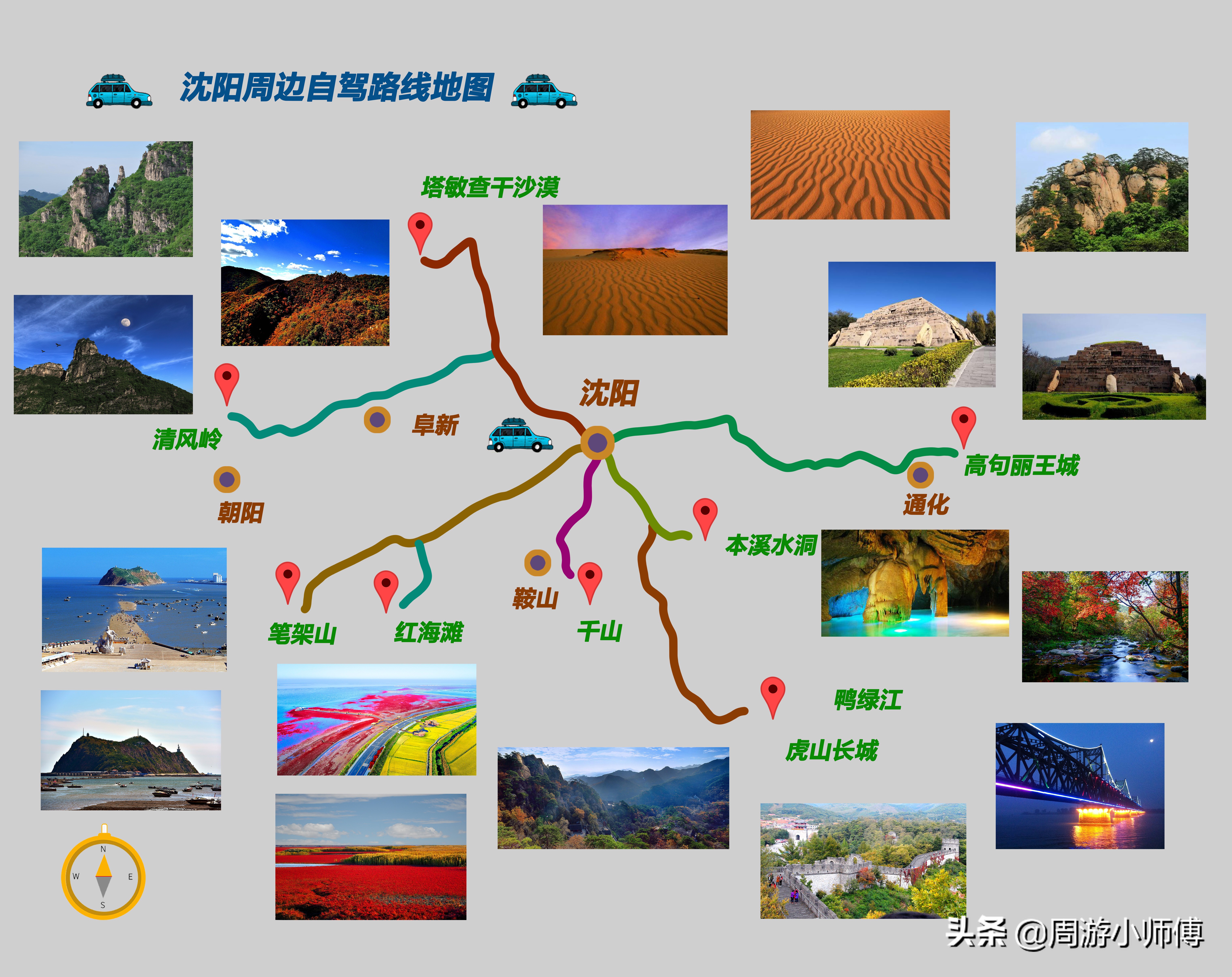 中国最受欢迎的十大自驾路线top1,中国最详细自驾路线攻略图
