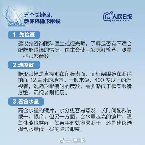 长期戴隐形眼镜的危害图片,常戴隐形眼镜需要注意这七个时期