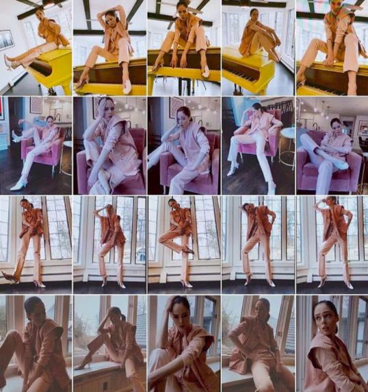 超模怀孕大肚子走秀,超模大肚子走秀