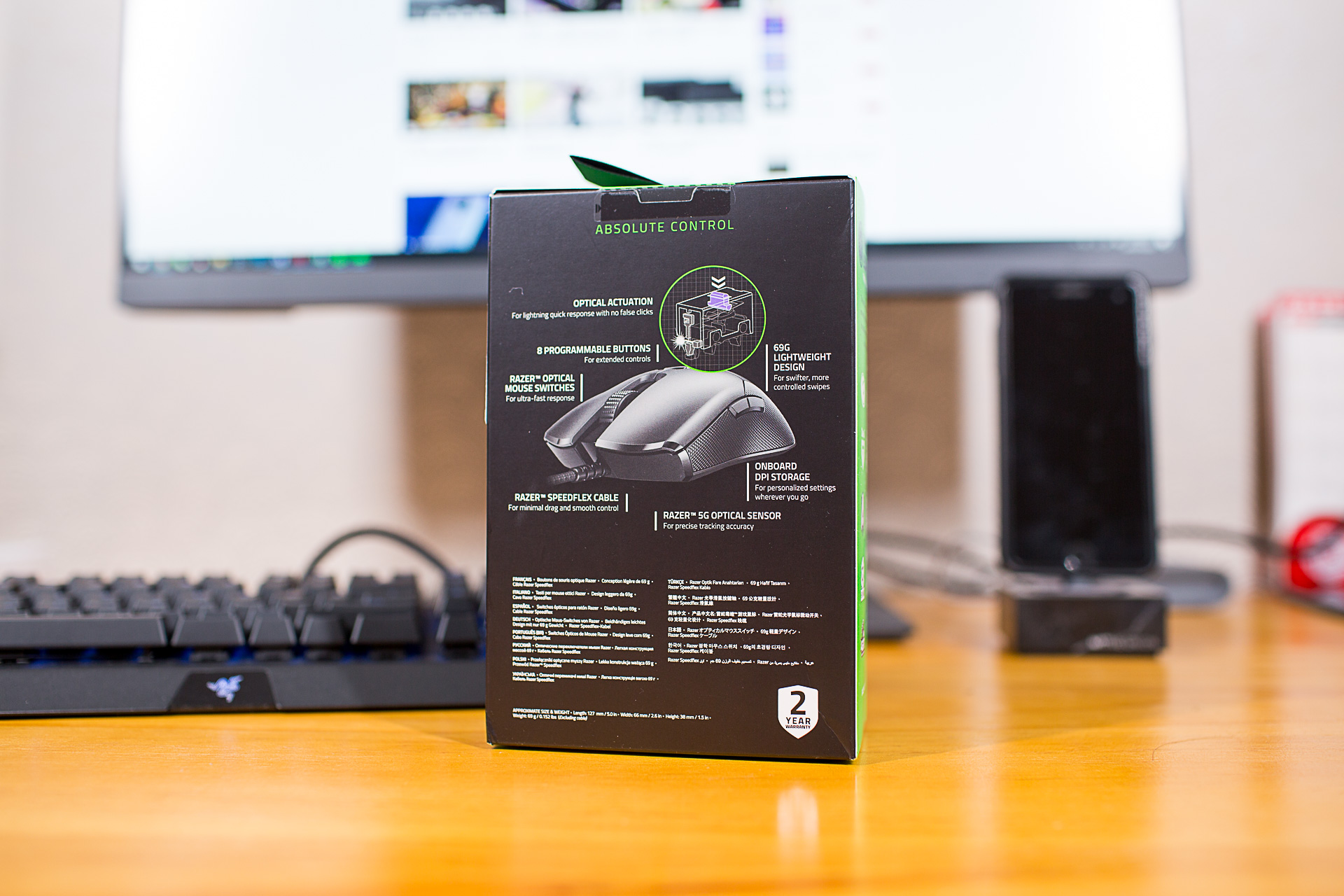 蝰蛇的接班人？最佳电竞鼠标？雷蛇毒蝰69蛇电竞鼠标测评体验