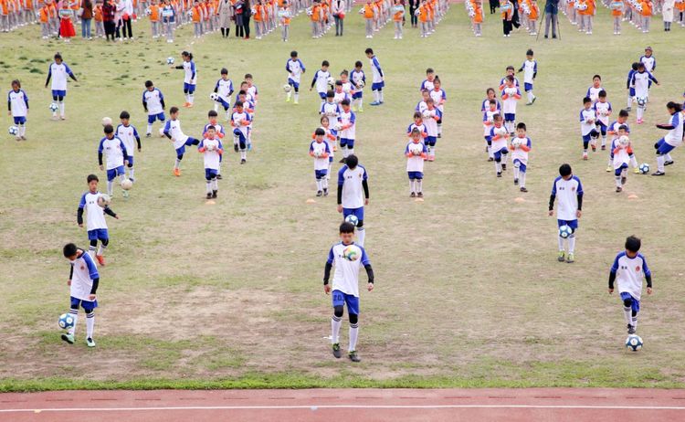 名校就是不一样,许昌市建设路小学2019年春季运动会开幕式美爆了