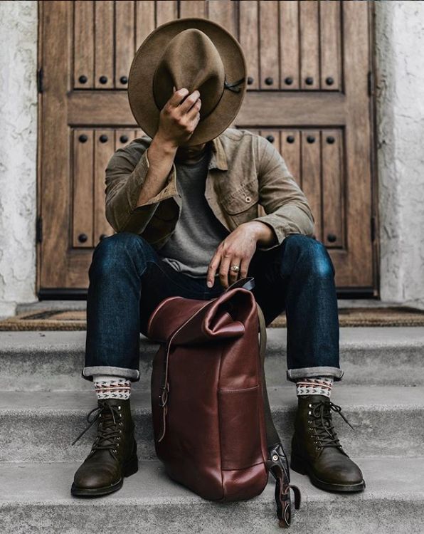 男人穿上工装,男人穿着打扮有品位