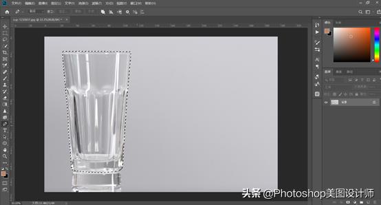 ps抠取透明物体教程,ps中抠透明玻璃酒杯
