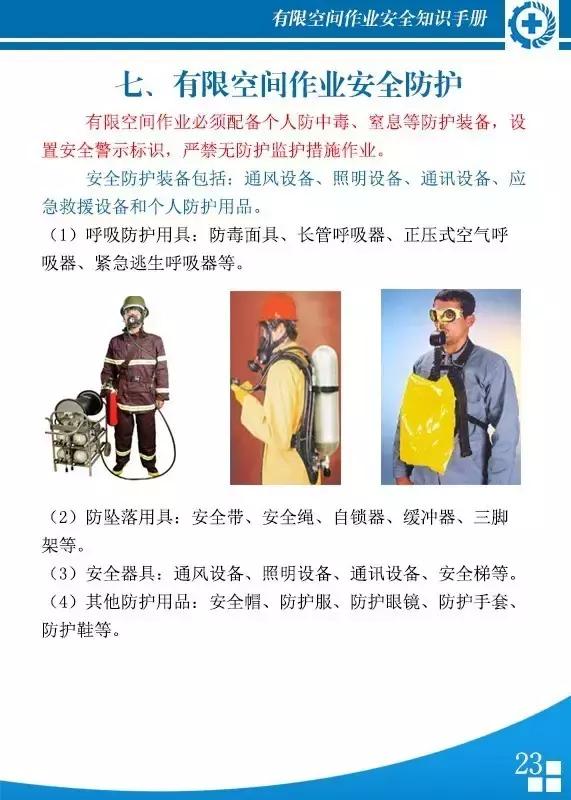 有限空间作业安全知识,有限空间安全知识手册