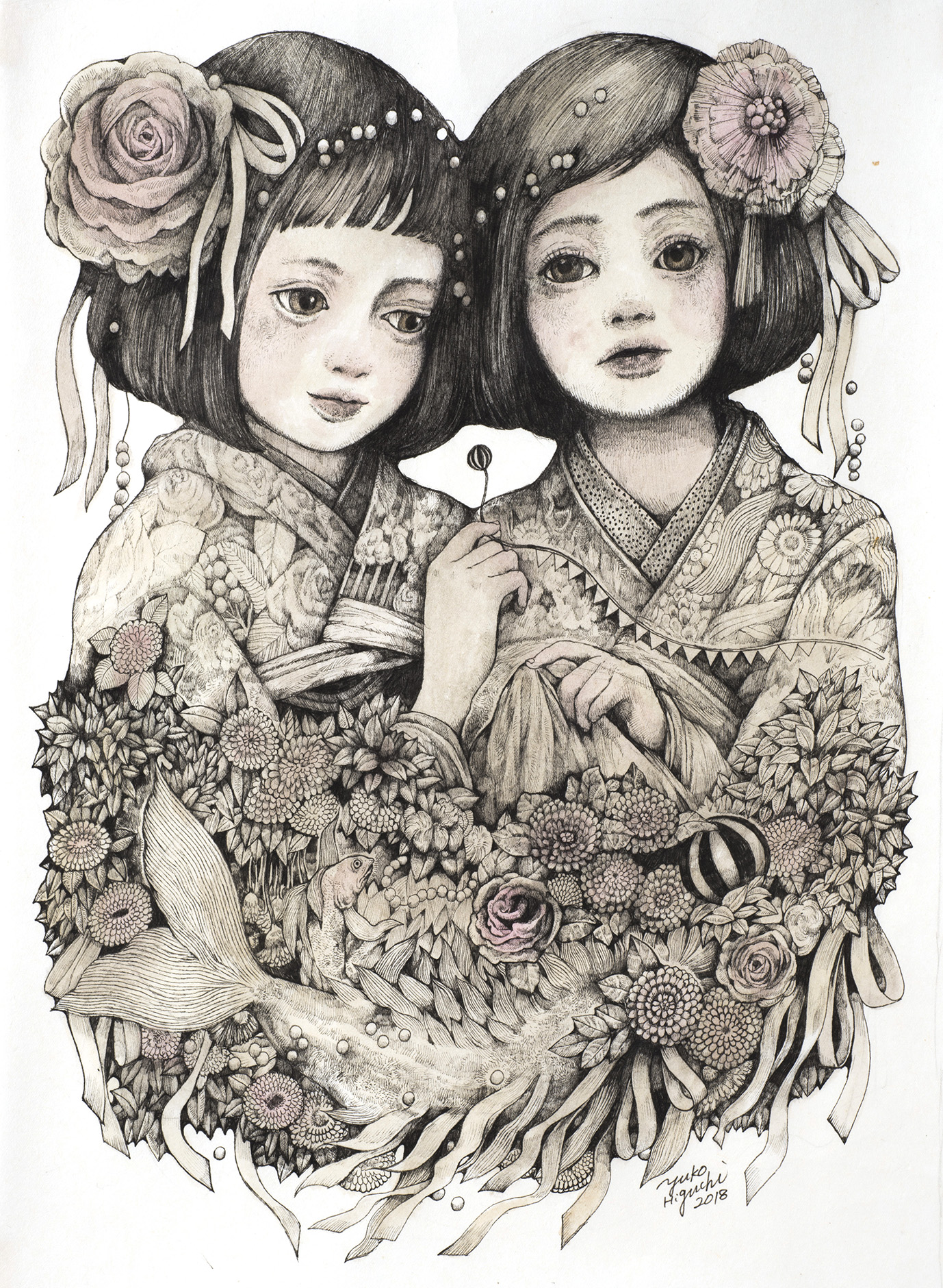 gucci插画师作品,日本风格插画家