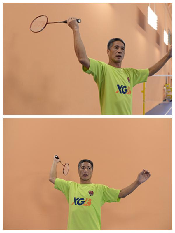 羽毛球技术学习顺序,羽毛球技术动作高远球