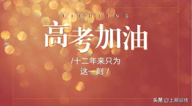 南阳87437名考生加油,上蔡一高学子加油