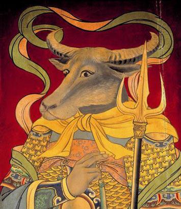 黑白无常和牛头马面与阎王爷,黑白无常和牛头马面还有钟馗