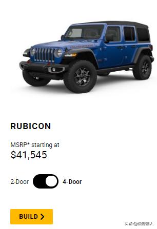 吉普牧马人在美国售价,吉普牧马人在美国怎么样