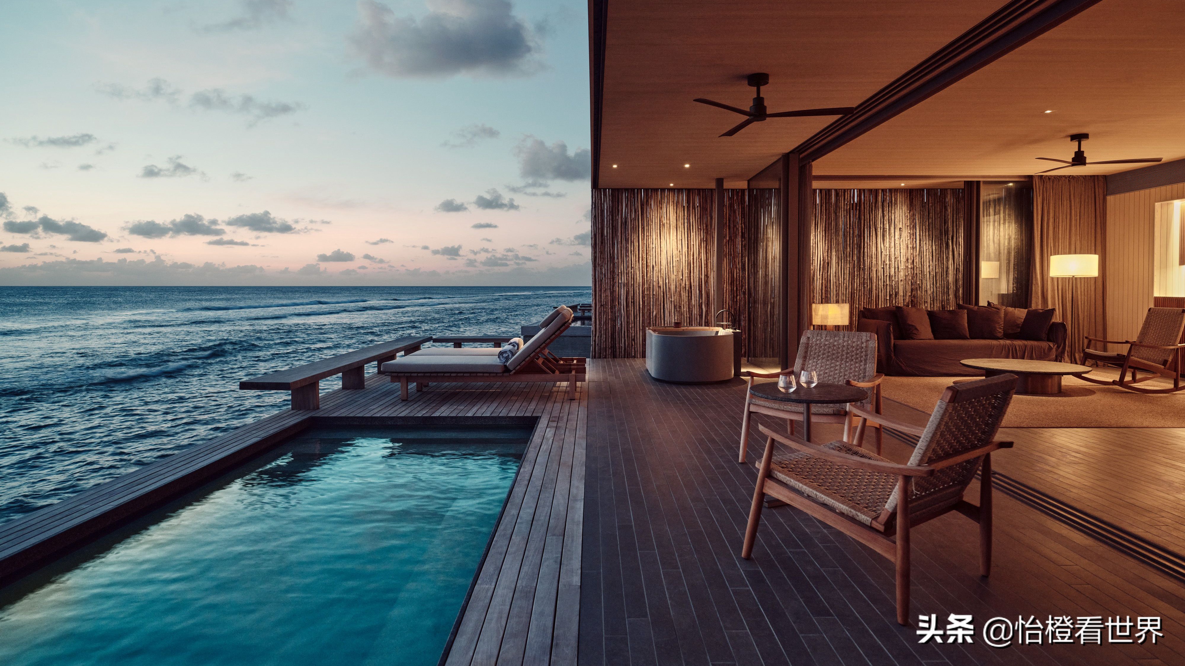 柏典马尔代夫婚礼,柏典马尔代夫房间实拍