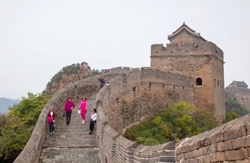 金山岭长城波澜壮阔,拍金山岭长城