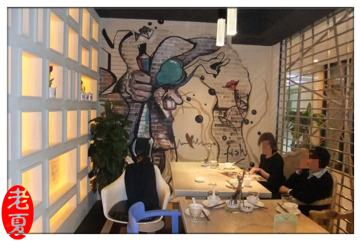 武汉室内墙面艺术漆效果图,武汉墙绘创作