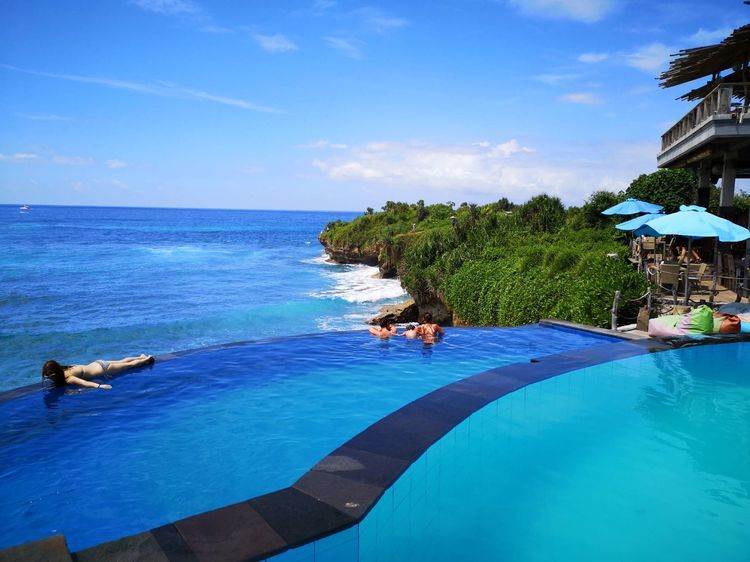 巴厘区蓝梦岛,蓝梦岛的海水超级美