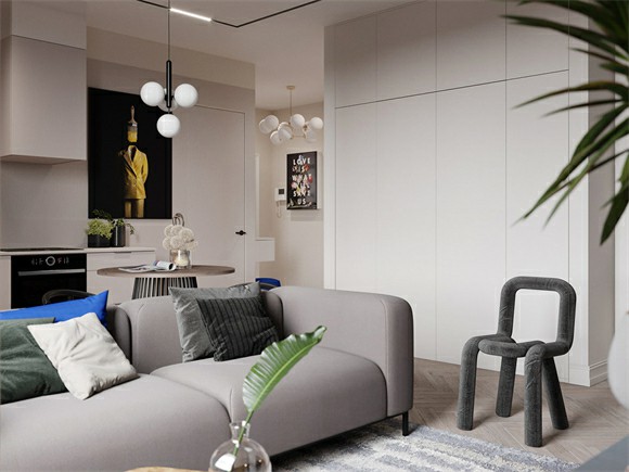 蓝染家居设计,欧派的家居设计