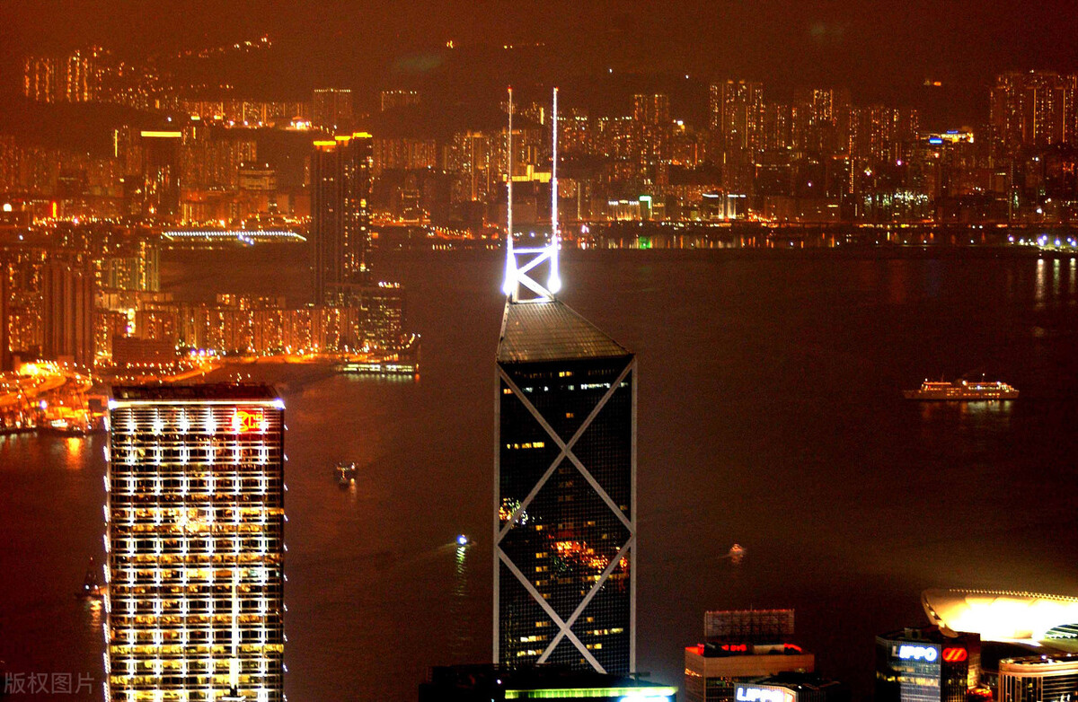 香港中银大厦楼顶,香港中银大厦灵感设计