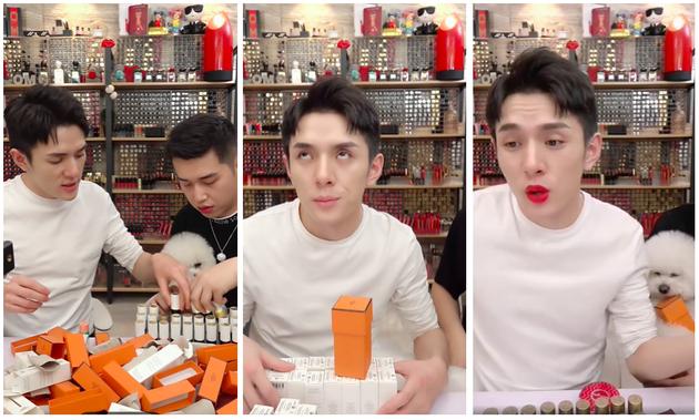 爱马仕口红试色40,爱马仕口红哪个颜色最好看