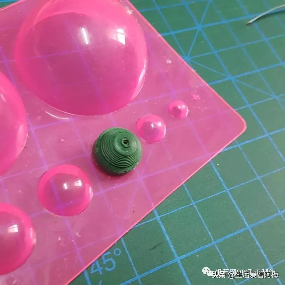 简单易学褶皱纸手工花束教师节,衍纸教师节立体花束教程