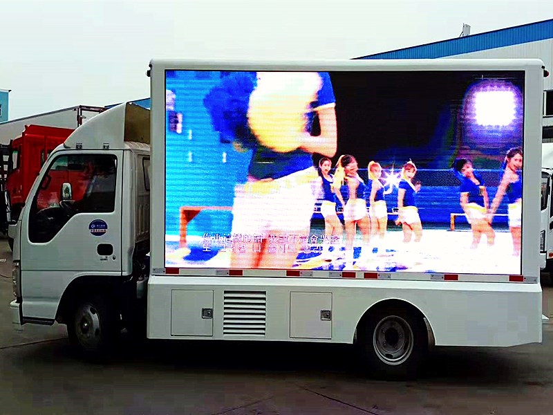 led彩屏广告车价格,led广告车价格表