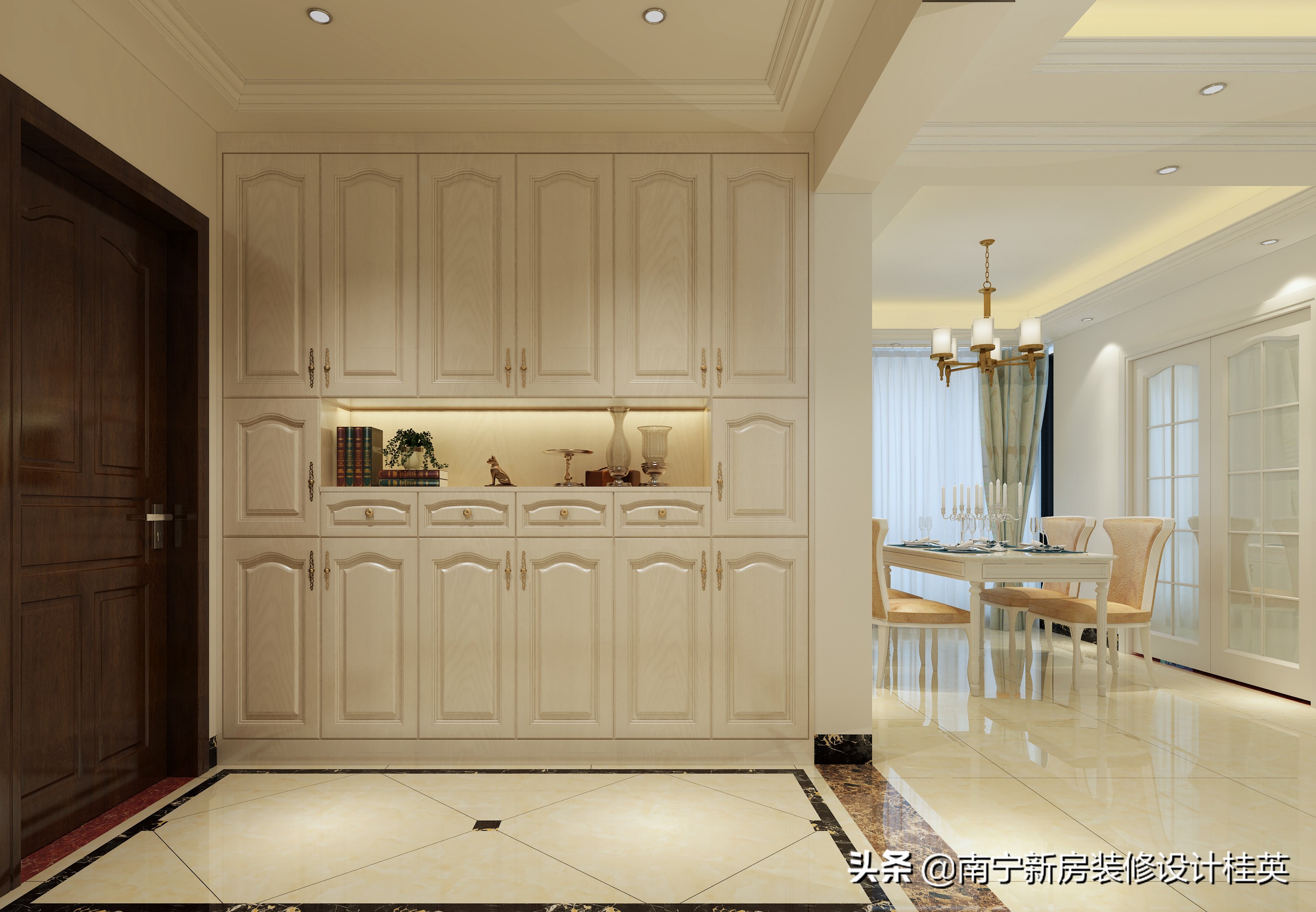 荣和悦澜山户型装修,荣和澜山府127装修效果图