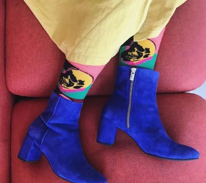 杨幂的经典穿法你学会了吗,杨幂袜子穿搭