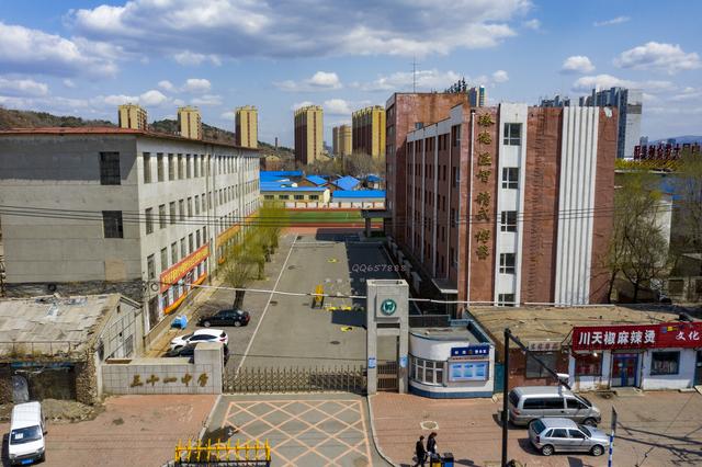 吉林市实验高中航拍,吉林市第十三中学航拍