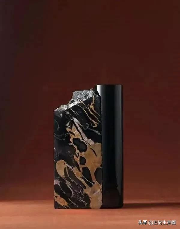 简一大理石黑金花,奢华大理石