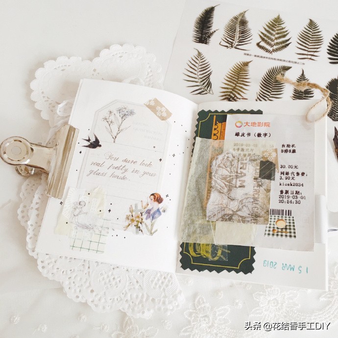 捡垃圾的人做手帐,捡破烂攒点小钱