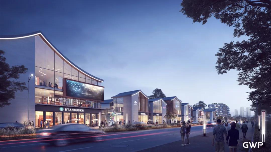 GWP源尚建筑：杭州临安苕溪公园文化休闲商业街｜园冶杯参赛作品