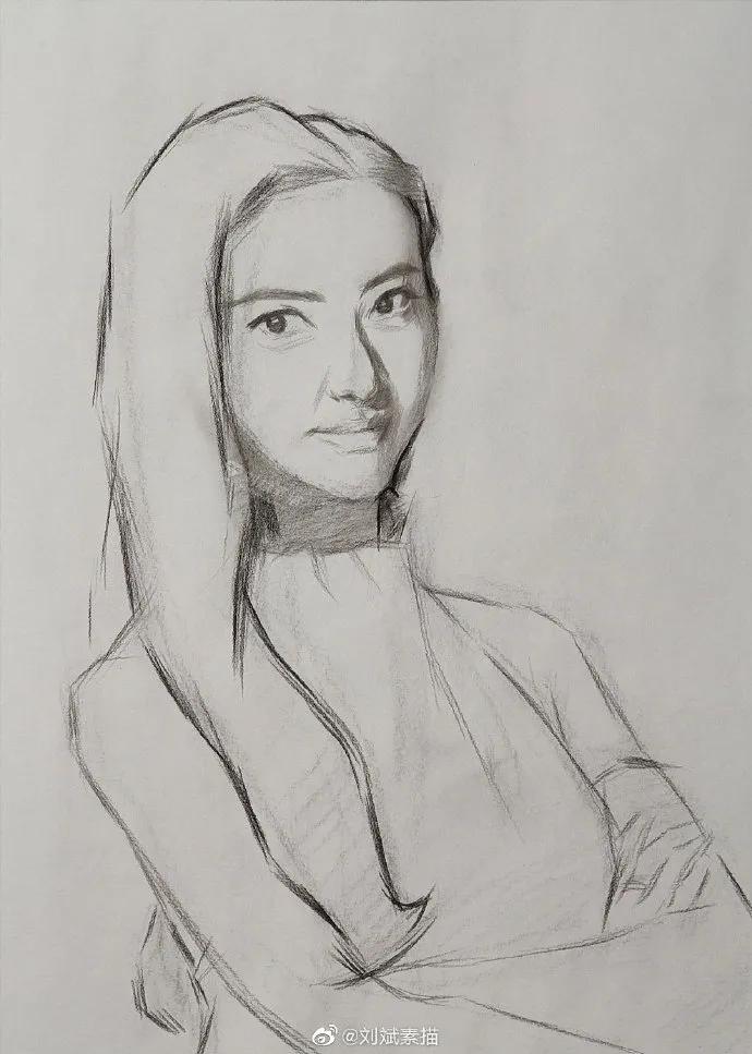 刘斌素描全过程,刘斌素描的技法