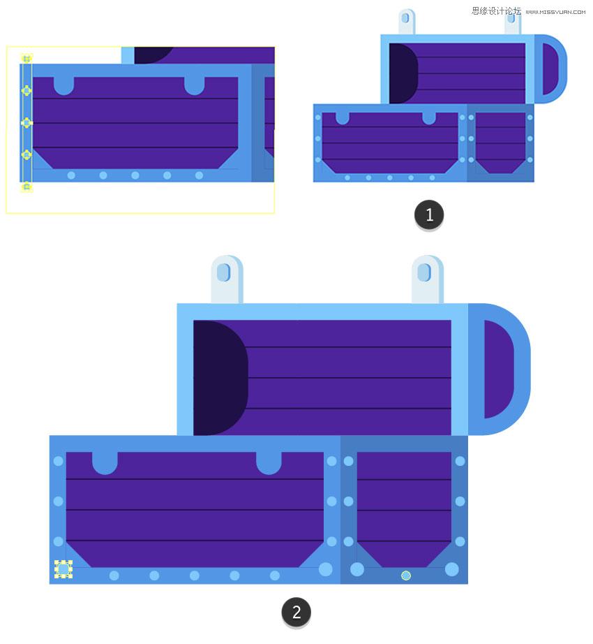 ai机器人设计画图,ai机器人素材平面设计