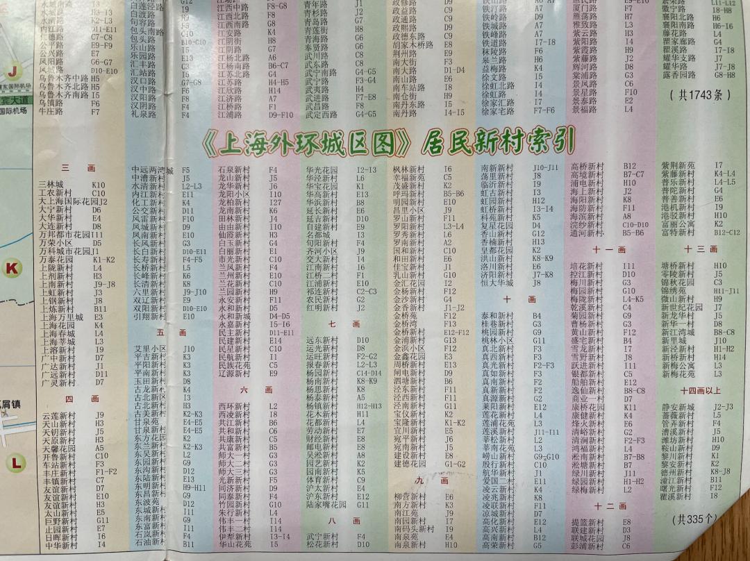 这张地图从上海人家里消失了，但愿我们还记得这项出门技能