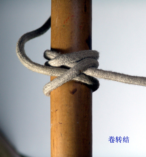 户外绳结的打结方法,户外8字环下降器绳结打法