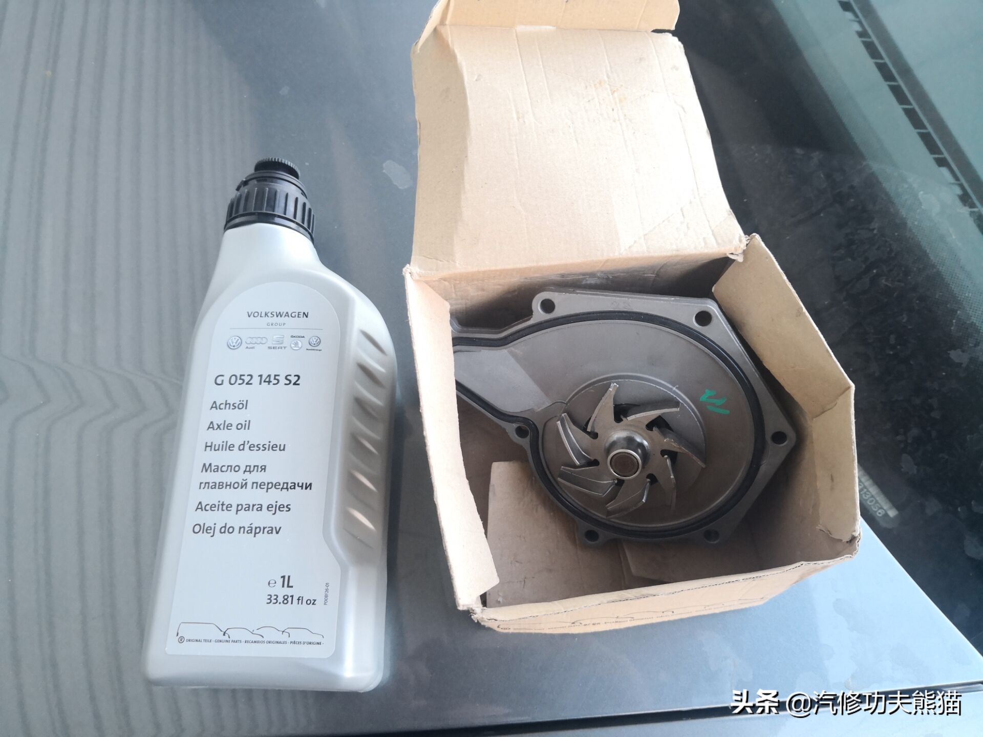 能拉动波音747的大众神车途锐烧机油治理，修完了又可以拉飞机了