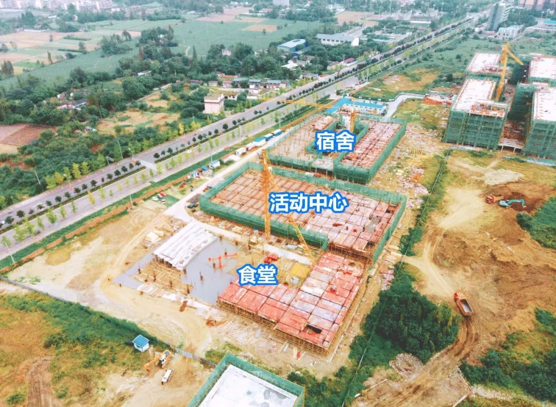 成都科技大学什邡校区,电子科大成都学院什邡校区地图