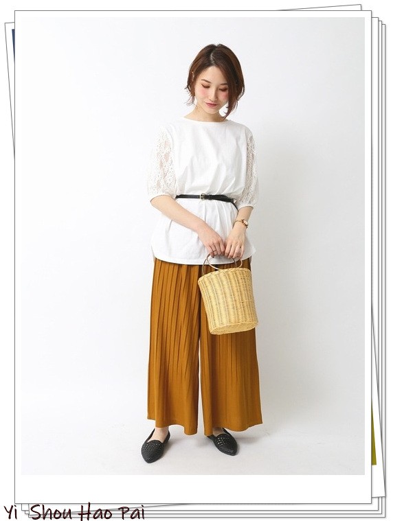 阔腿裤夏季搭配的衣服,阔腿裤夏季版搭配衣服