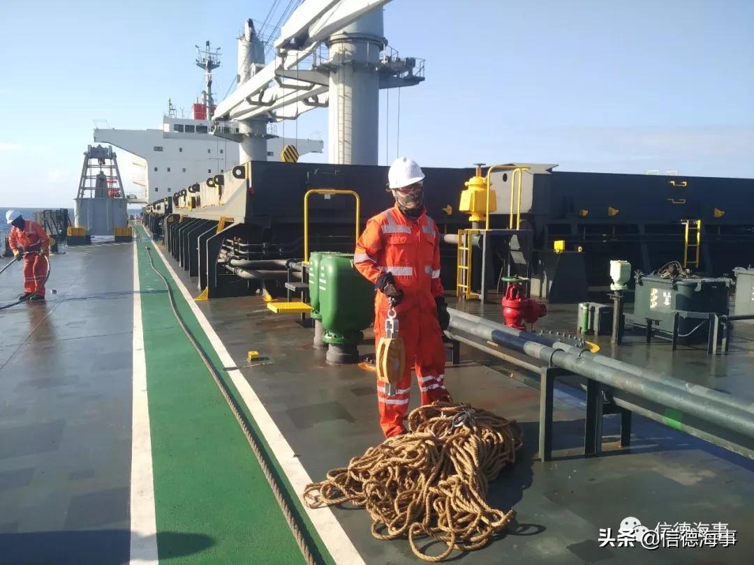 如何给DECKCRANE换钢丝——最后一步，换HOISTING钢丝