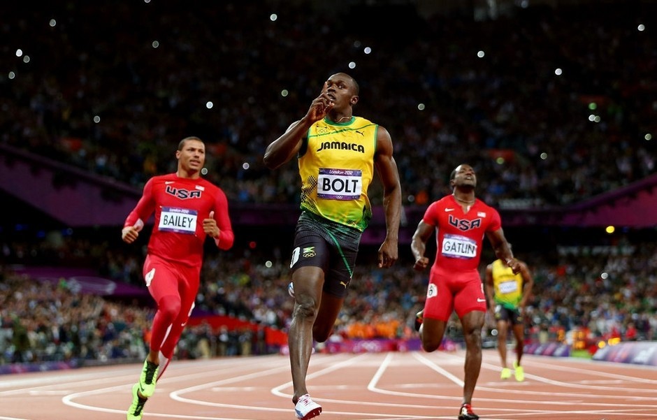 闪电博尔特世界纪录,闪电博尔特100米夺冠完整视频