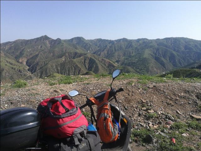 一人一车全程639公里,一人一车骑行1100公里回家