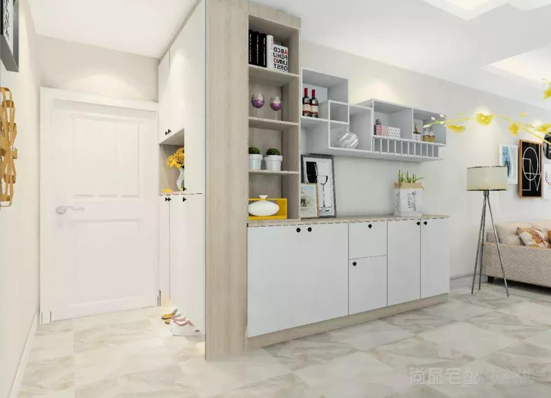 玄关不吊顶怎么处理好看,高端入门玄关设计攻略