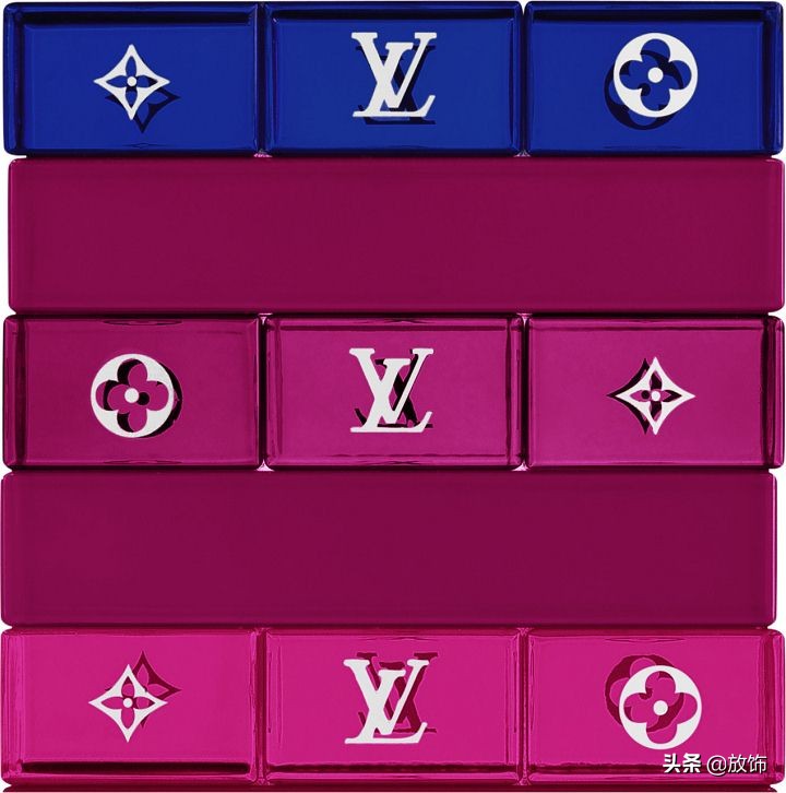 路易威登LV推出经典积木玩具“叠叠高”装饰品