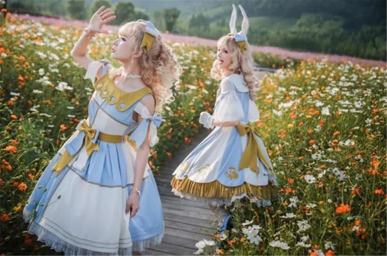 lolita裙子怎么穿,lolita小裙子