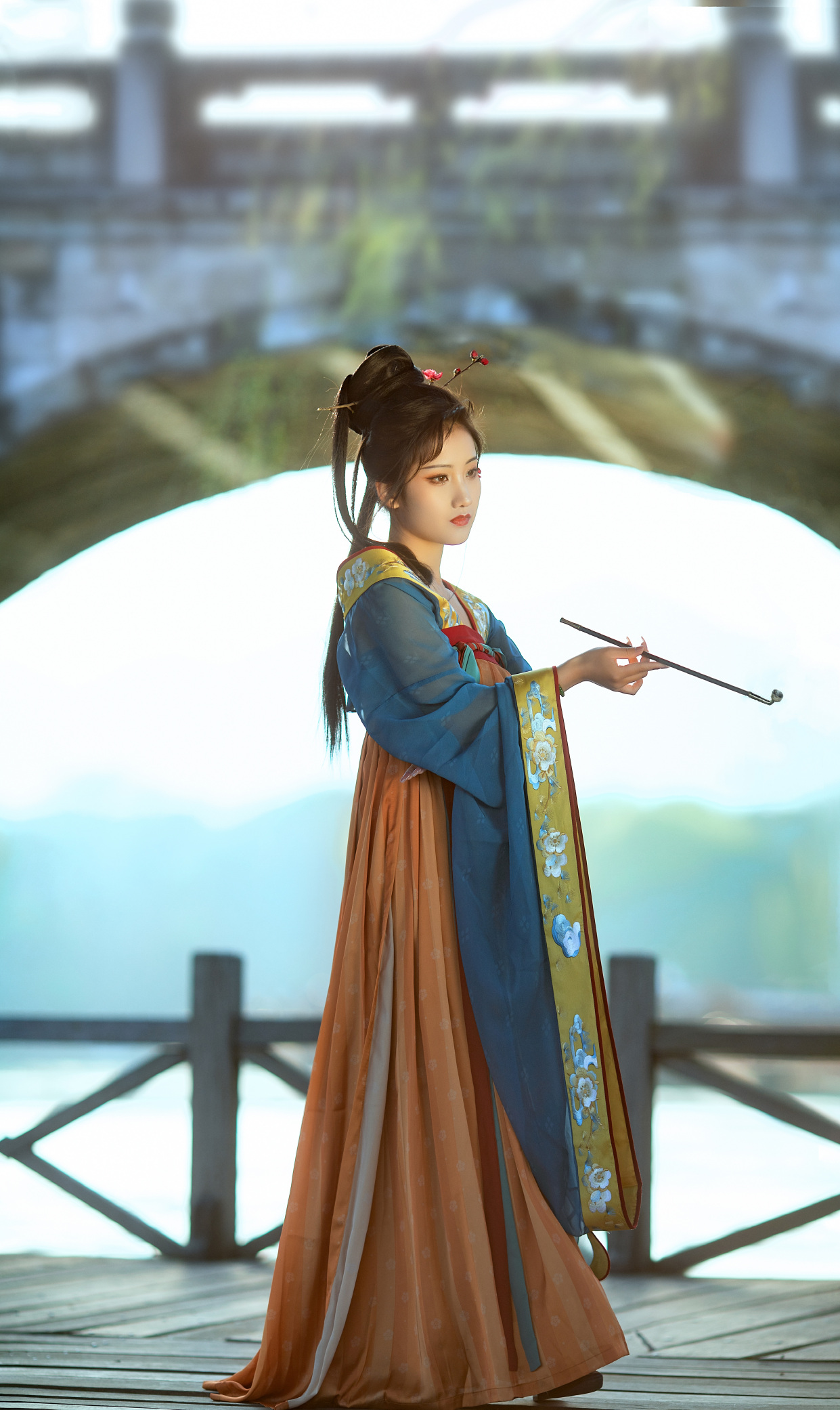 真正的汉服风女孩,汉服穿在身上满满的温婉古典风