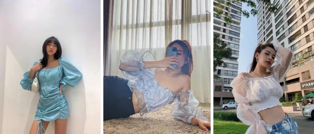 越南小香风女装,越南小众品牌裙子